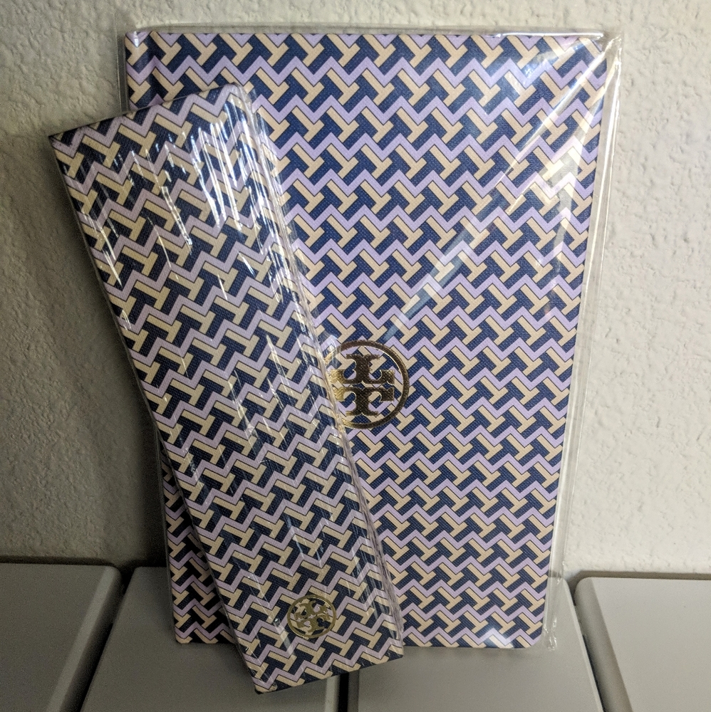 NWT Tory Burch Notebook & Pencil Set